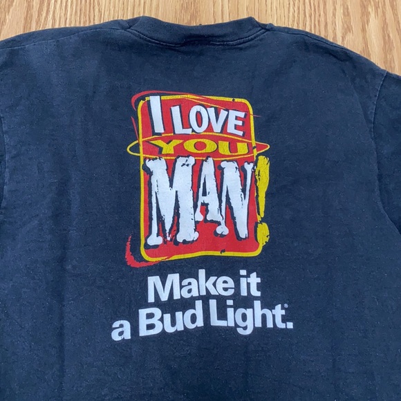 1996 VINTAGE BUD LITE T SHIRT - Picture 5 of 5